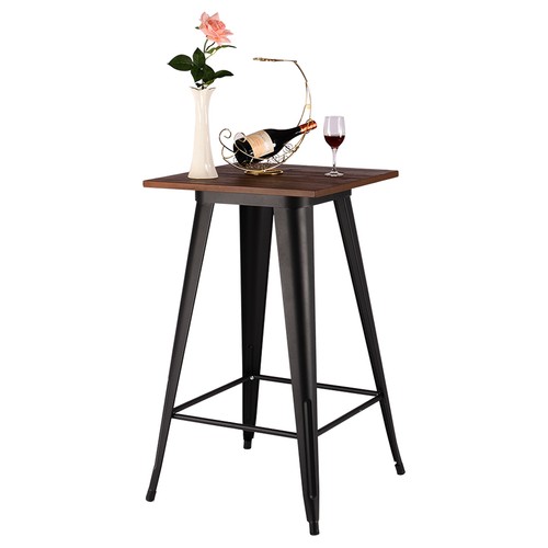 Industrial bar table - bar, square