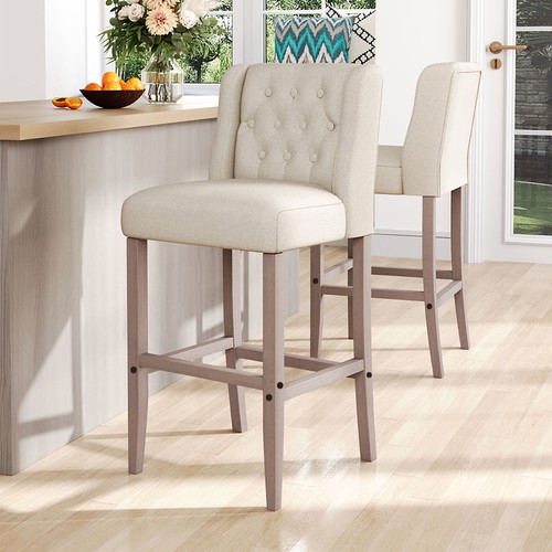 Beige bar stools - stools,