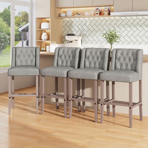 Set linen padded bar - of,