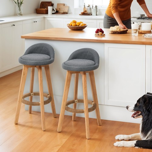 Low back barstools high - 2x,