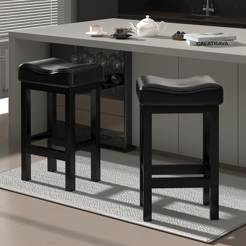 Black sanumy bar stools - -,